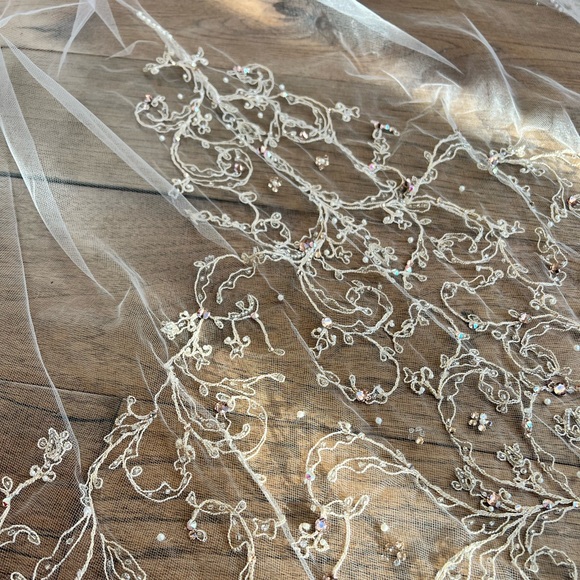 Galia Lahav x Justine M Couture Blossom Veil - Picture 10 of 10